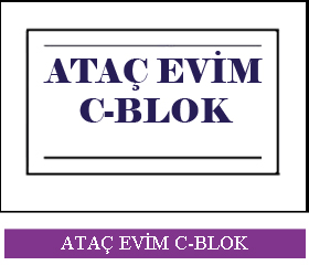 ATAC EVİM C BLOKr